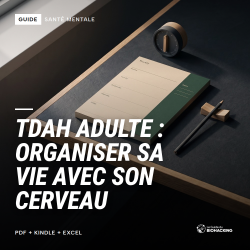 TDAH adulte : organiser sa vie avec son cerveau